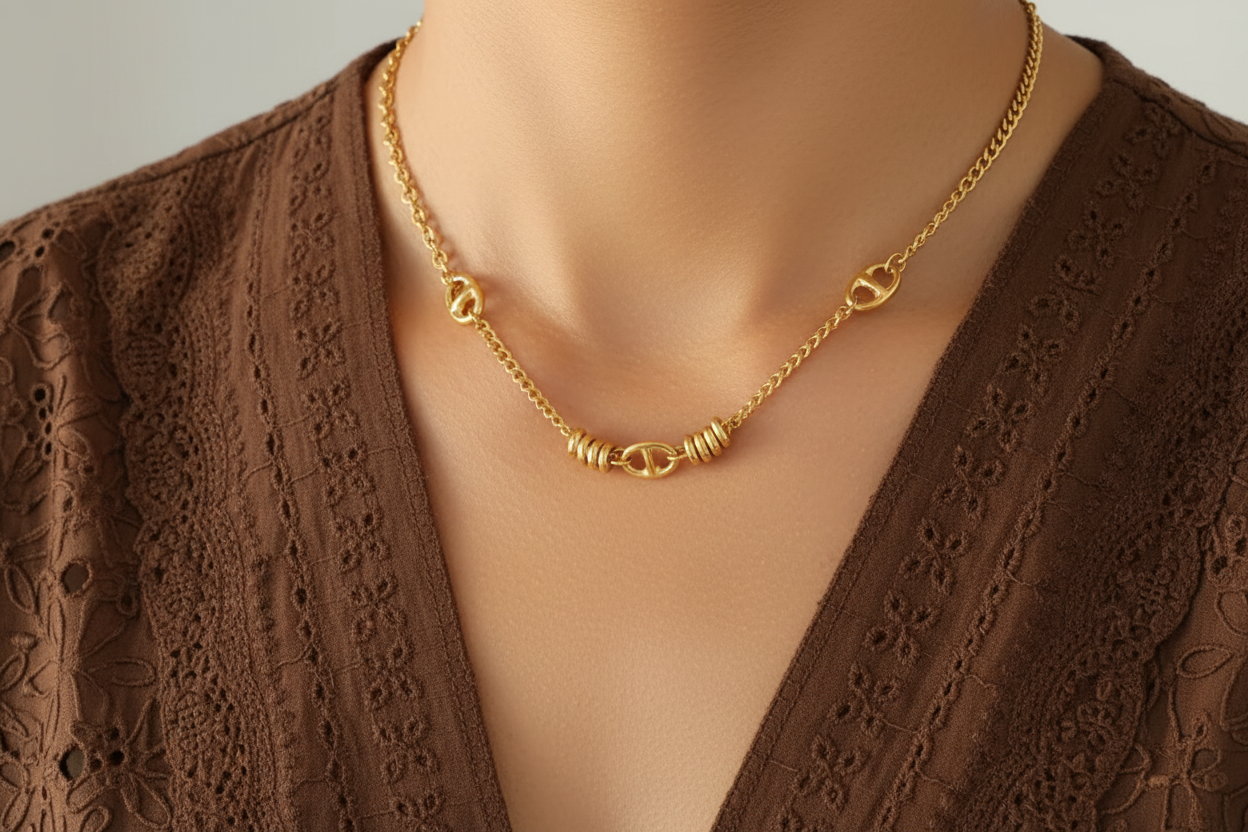 Dual Loop Necklace
