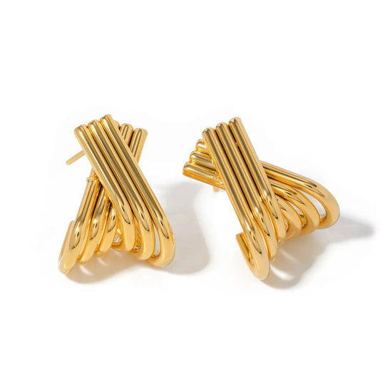 Crossover Earrings