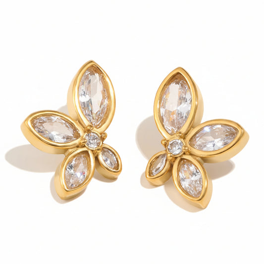 Crystal Bloom Earrings