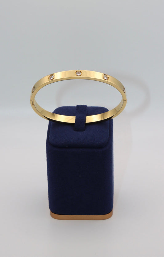 Diamond Stud Bangle