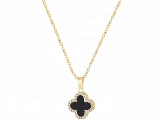 Double Sided Clover Necklace