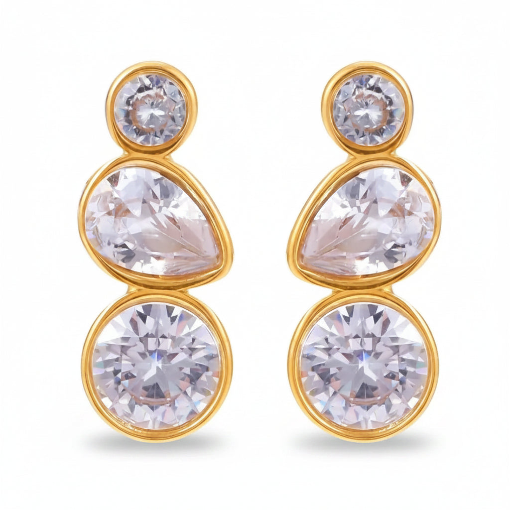 Crystal Drop Earrings