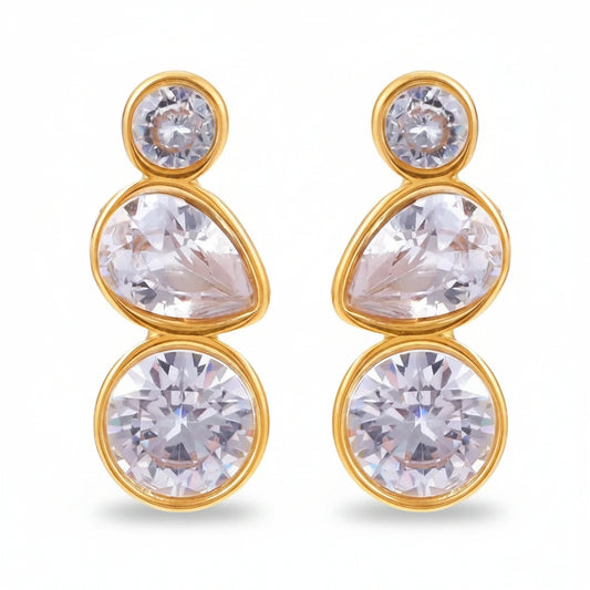 Crystal Drop Earrings
