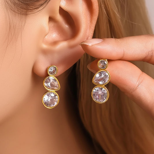 Crystal Drop Earrings
