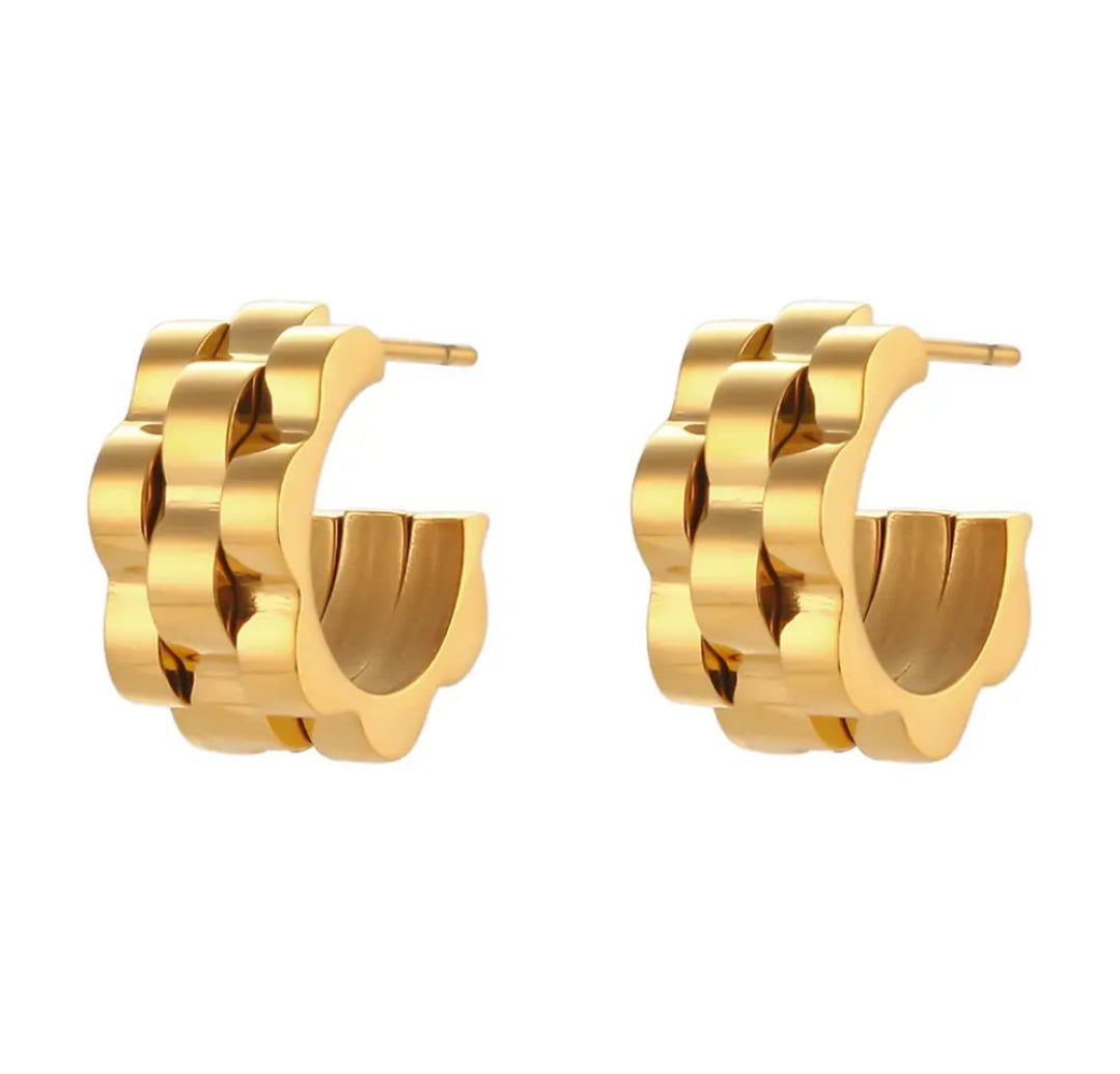 TimeLink Earrings